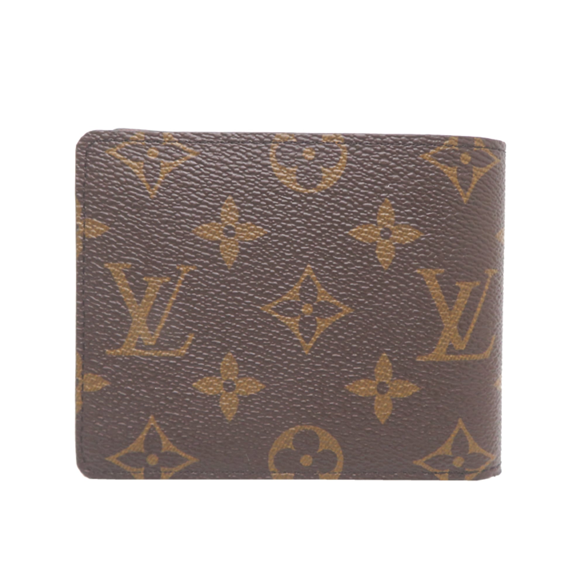 Louis Vuitton Brown Monogram Wallet (Bi-Fold) (Pre-Owned)