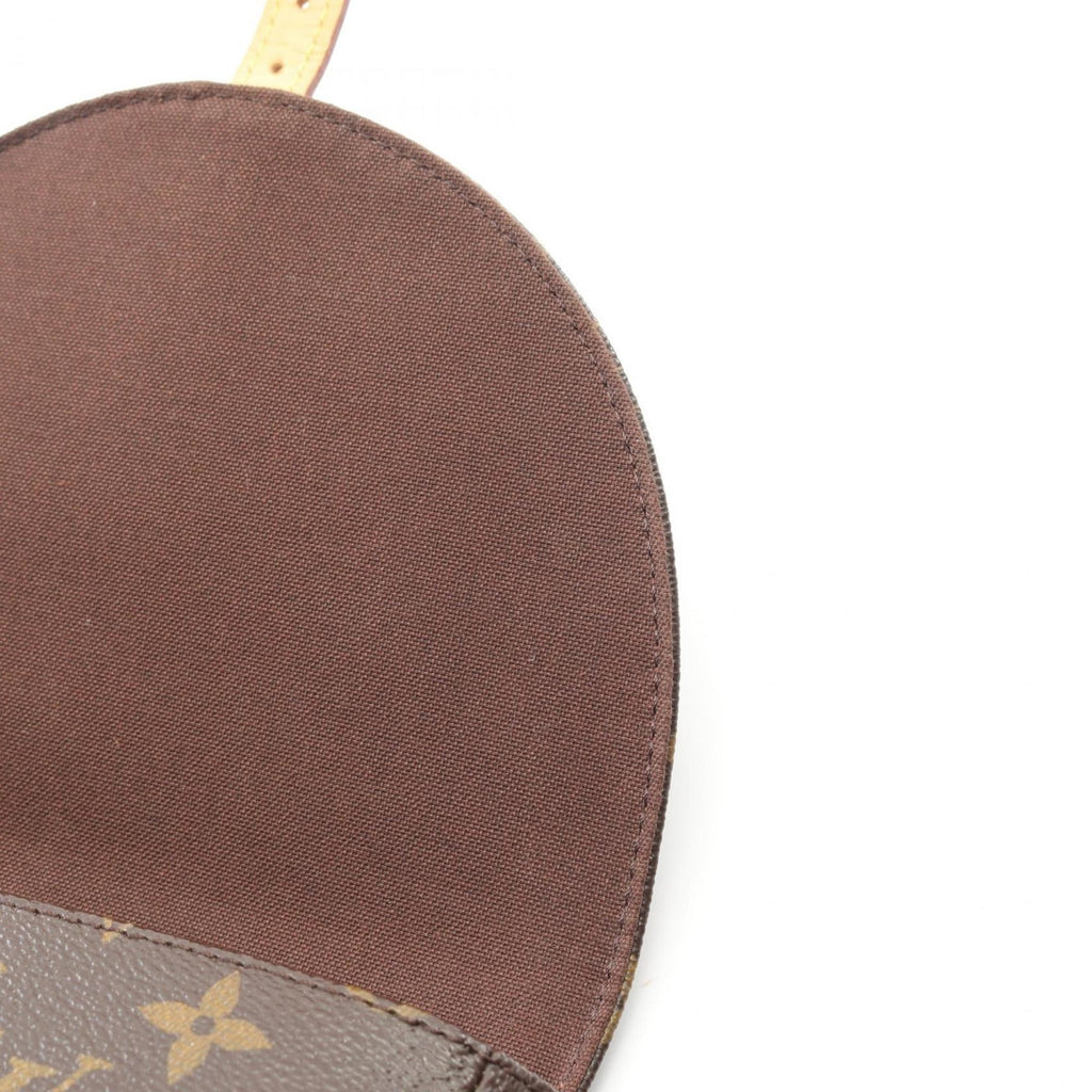 Louis Vuitton Brown Monogram Coated Canvas Leather Shoulder Bag (Pre-Owned)