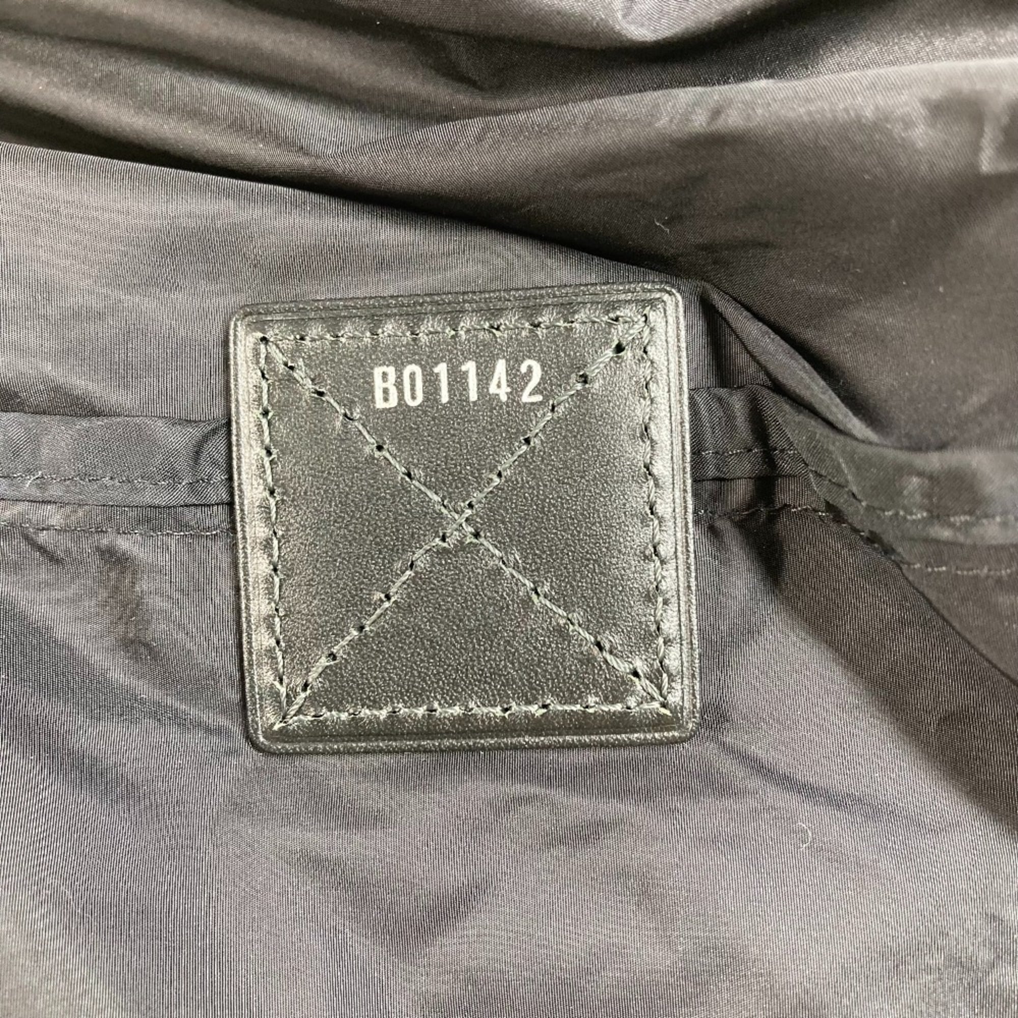Louis Vuitton Damier Aventure Black Leather Nylon Backpack (Pre-Owned)