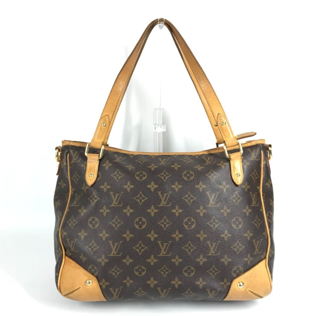 Louis Vuitton Brown Monogram Shoulder Bag Tote Bag (Pre-Owned)