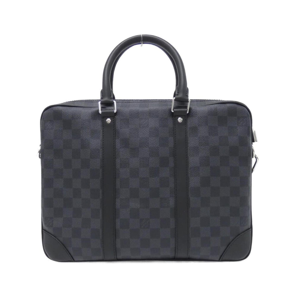Louis Vuitton Graphite Coated Canvas Handbag (Pre-Owned)