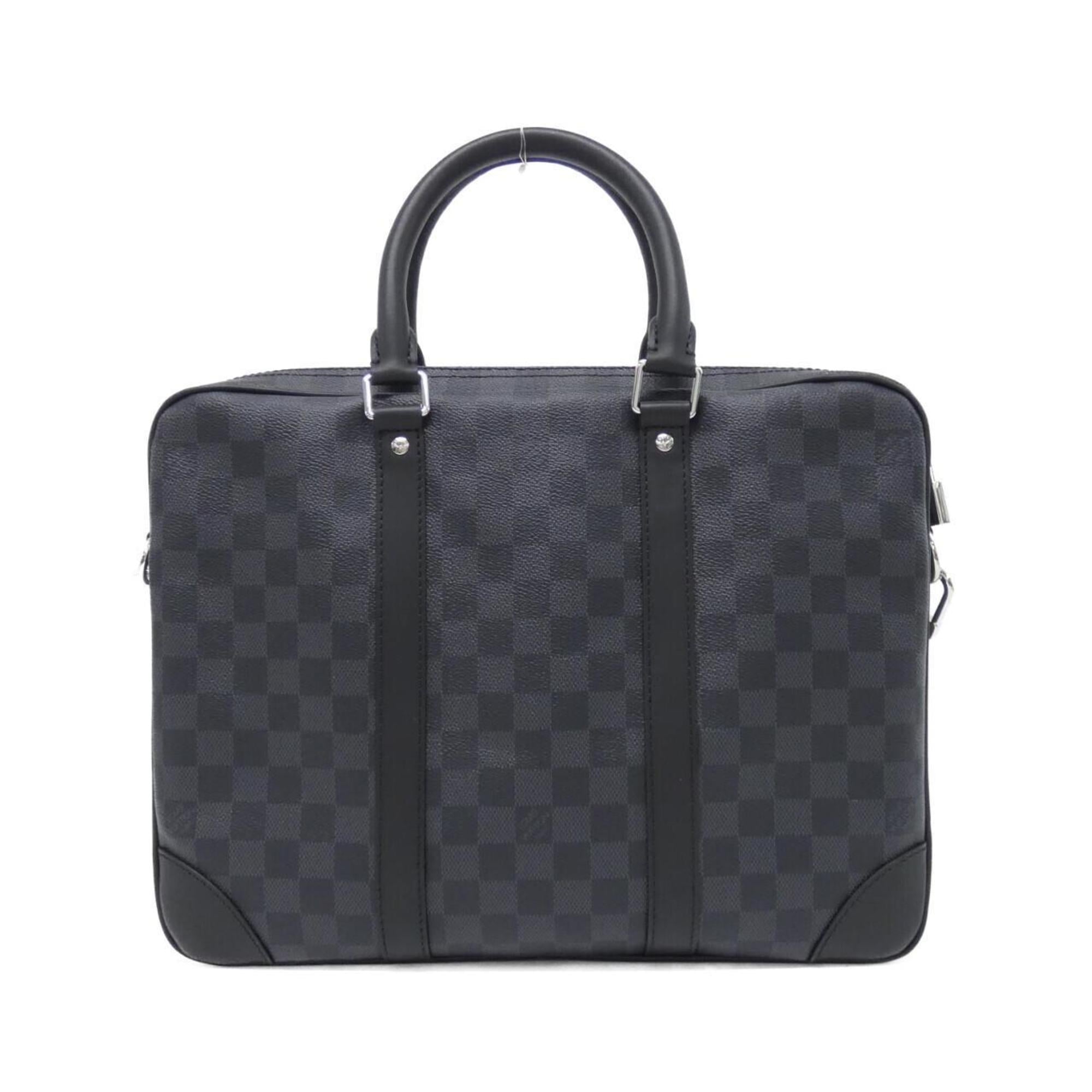 Louis Vuitton Graphite Coated Canvas Handbag (Pre-Owned)