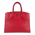 Louis Vuitton Red Color Leather Handbag Shoulder Bag (Pre-Owned)
