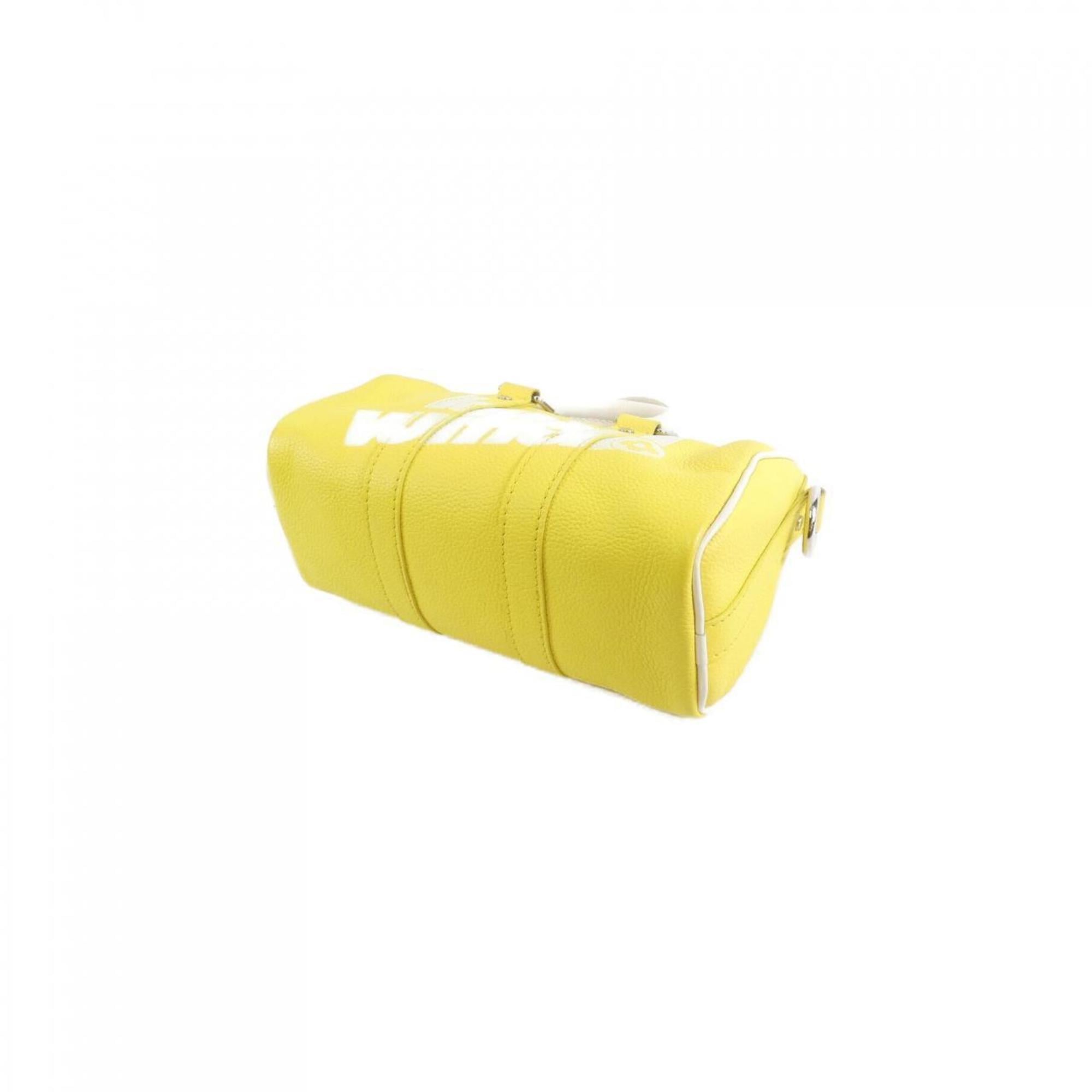 Louis Vuitton Jaune Leather Boston Bag (Pre-Owned)