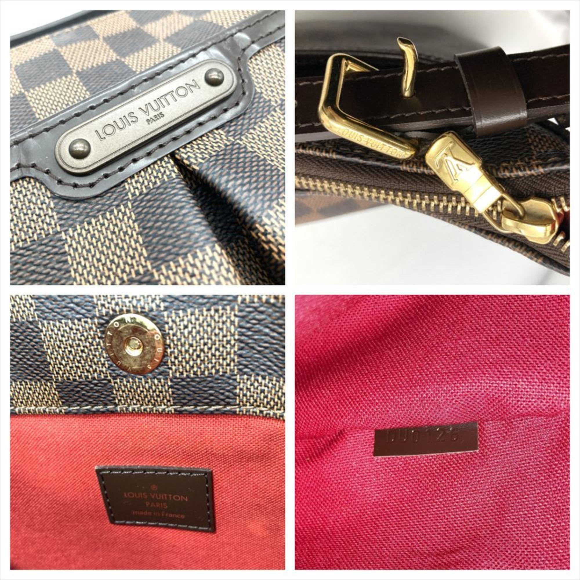 Louis Vuitton Brown Damier Canvas Shoulder Bag (Pre-Owned)