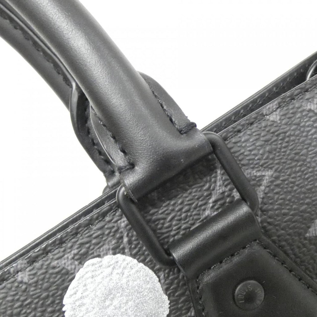 Louis Vuitton Monogram Eclipse Black Coated Canvas Handbag (Pre-Owned)