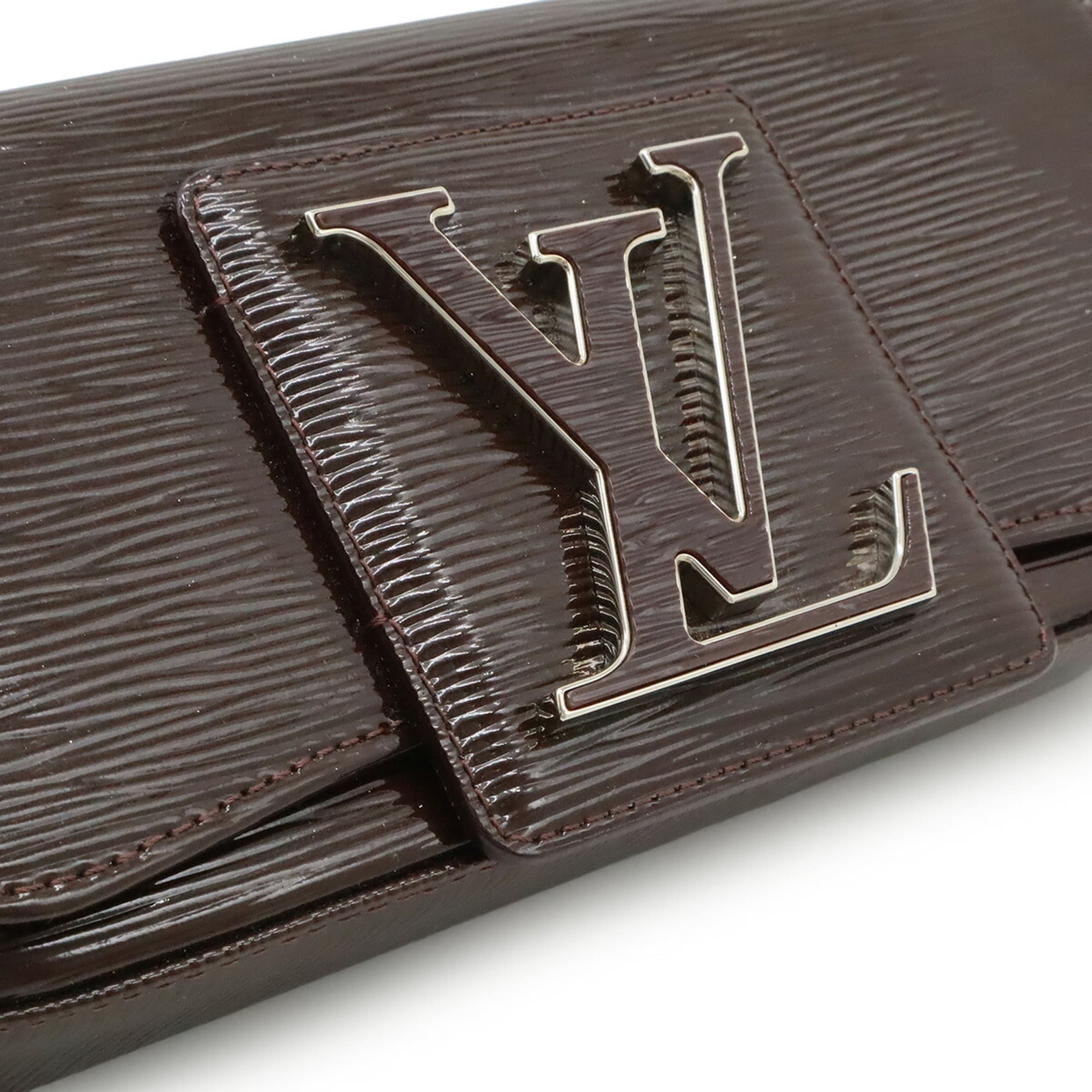 Louis Vuitton Brown Epi Leather Clutch Bag Pochette (Pre-Owned)