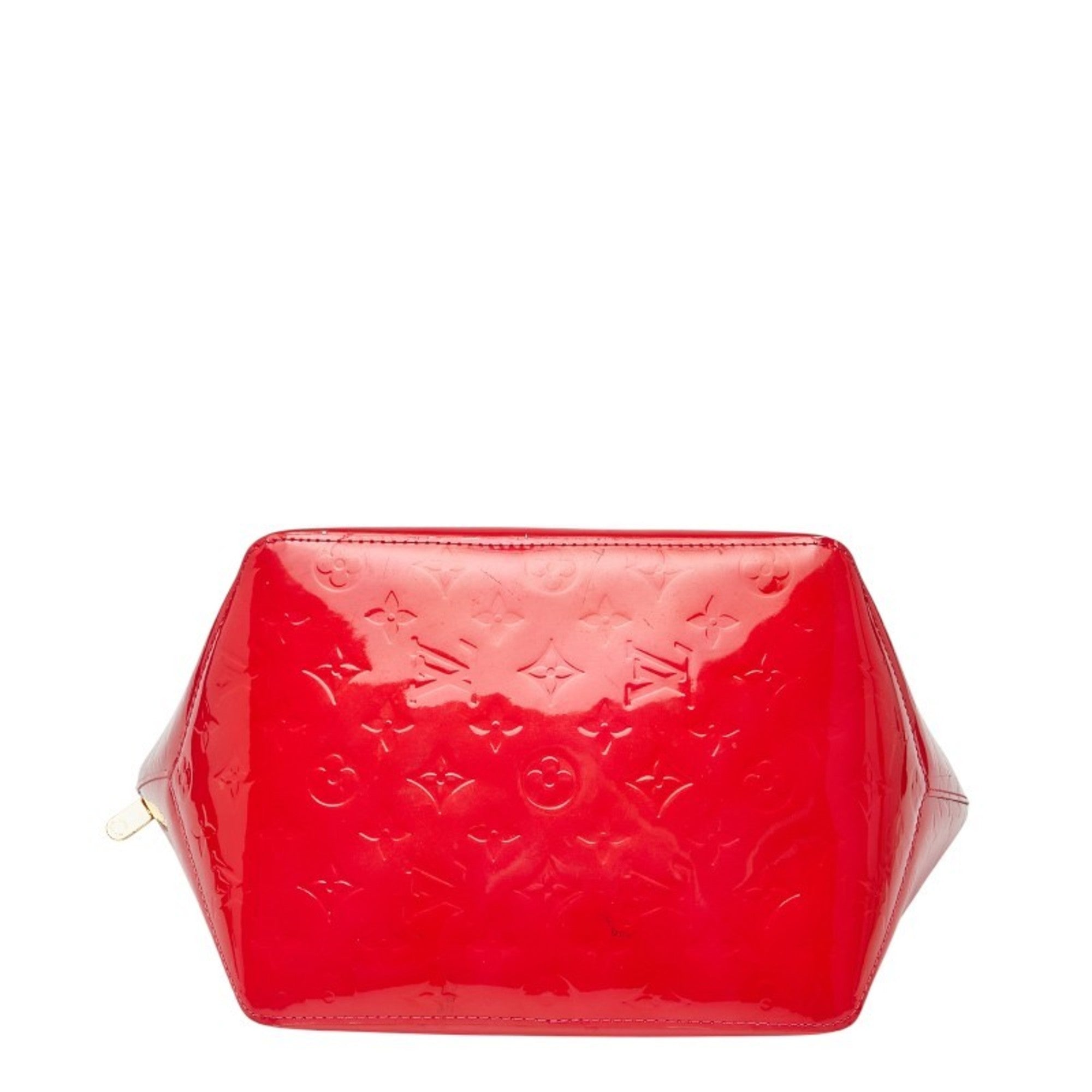 Louis Vuitton Monogram Vernis Rose Pop Patent Leather Handbag (Pre-Owned)