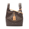 Louis Vuitton Brown Coated Canvas Leather Handbag (Pre-Owned)