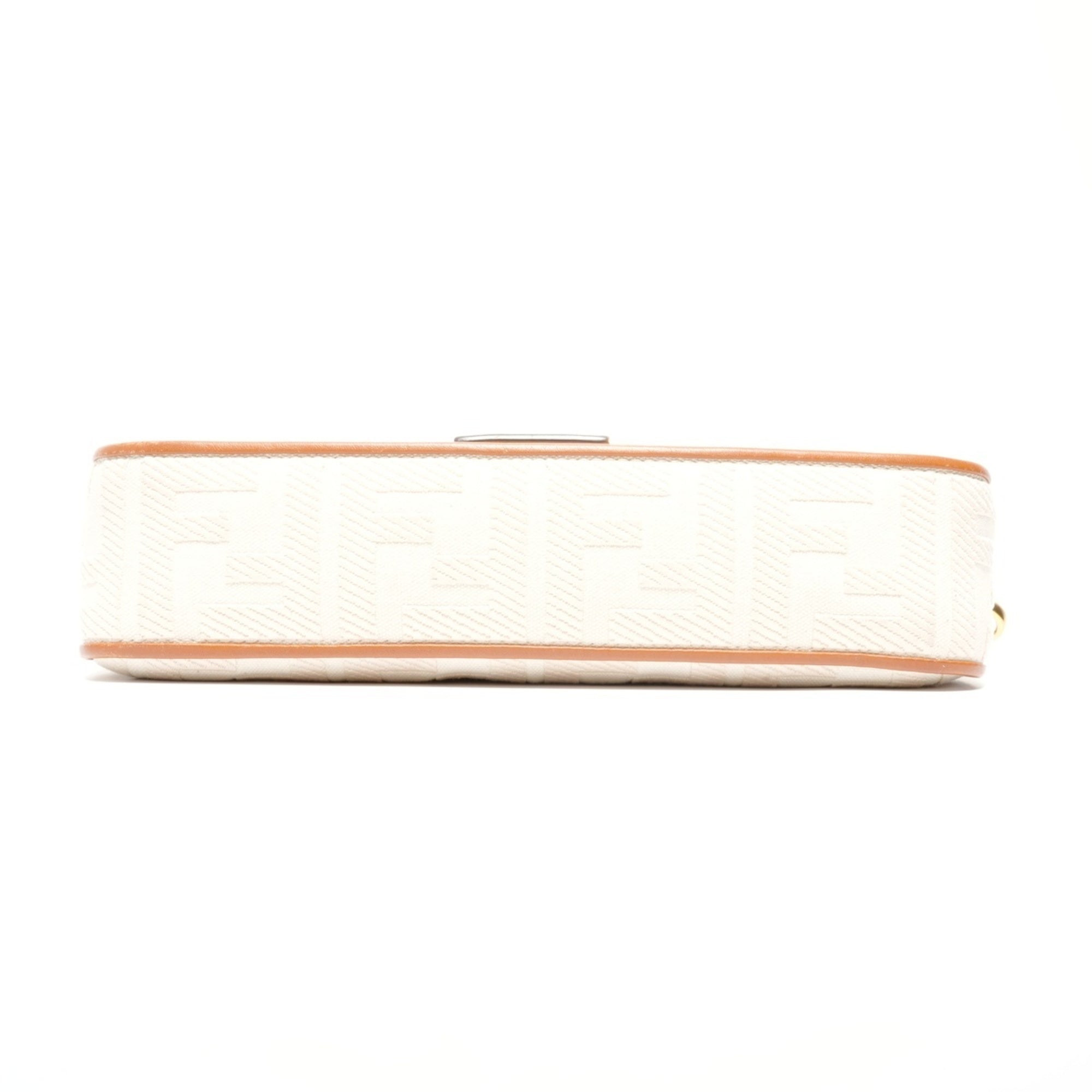 Baguette NM Bag Zucca Embroidered Canvas Medium