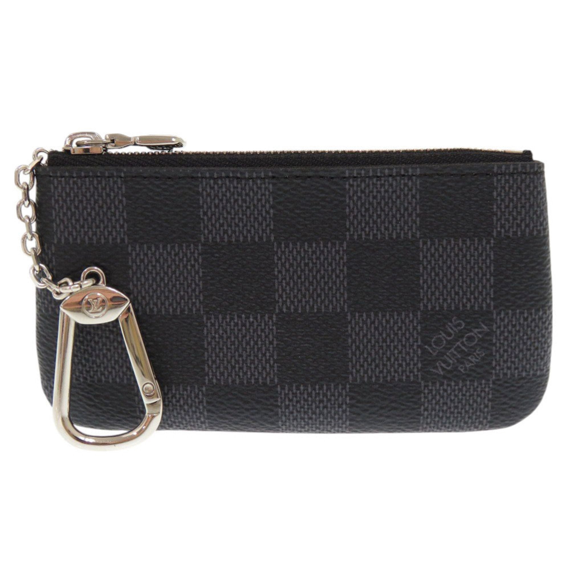 Louis Vuitton Black Damier Graphite Canvas Pochette (Pre-Owned)