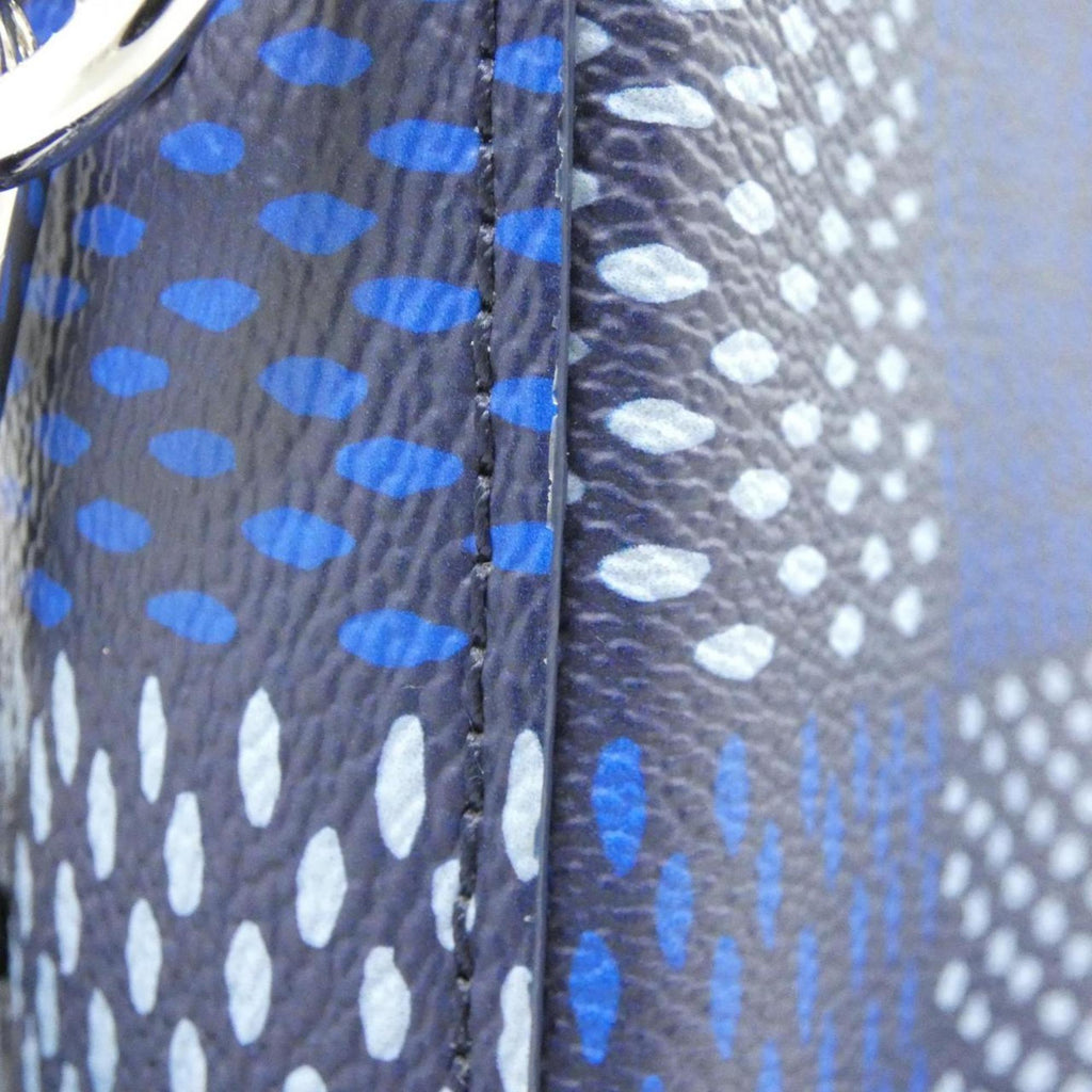 Louis Vuitton Blue Coated Canvas Handbag Pouch (Pre-Owned)