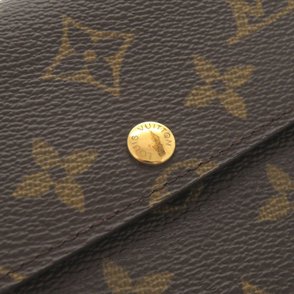 Louis Vuitton Brown Monogram Monogram Long Wallet (Bi-Fold) (Pre-Owned)