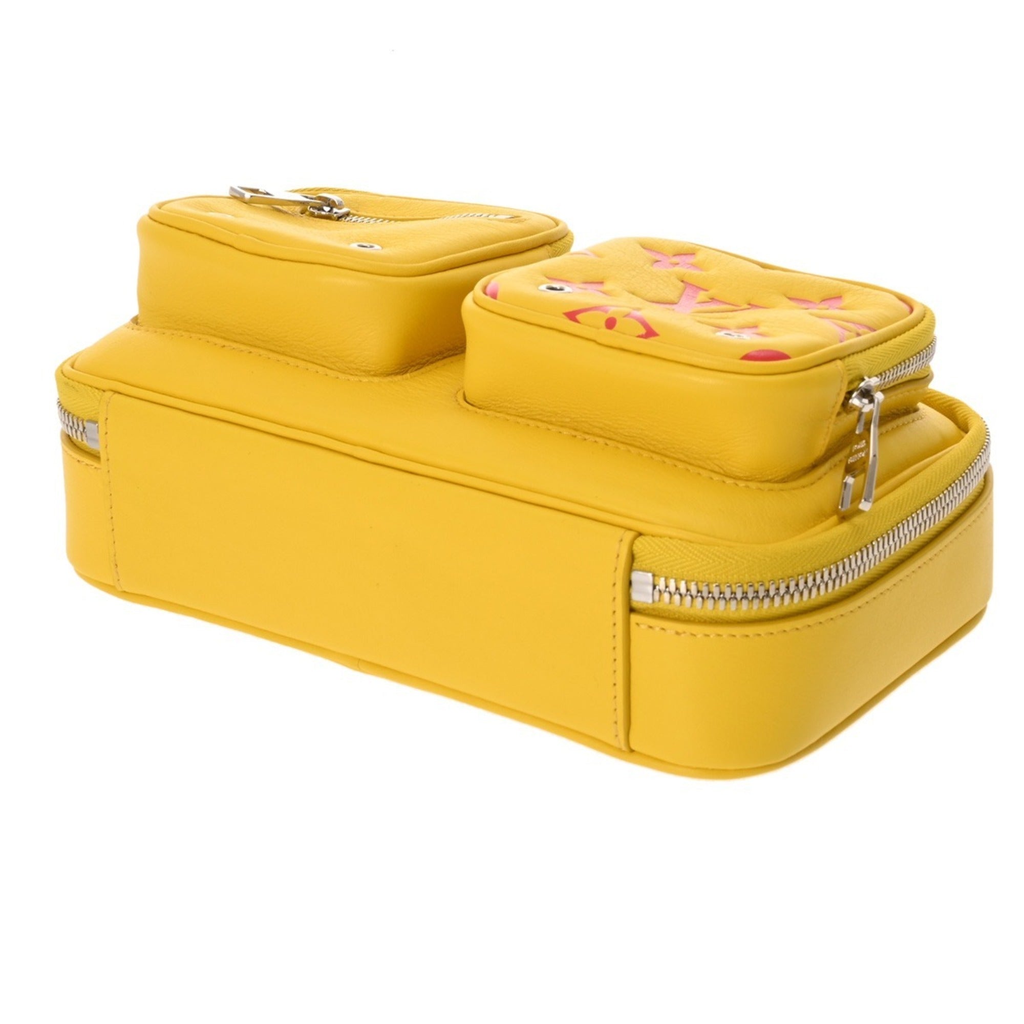Louis Vuitton Jaune Leather Shoulder Bag (Pre-Owned)