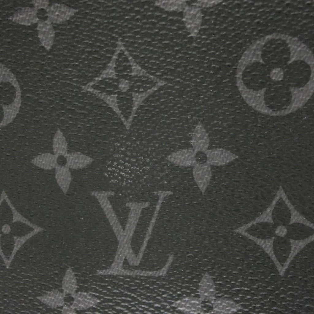 Louis Vuitton Black Gris Coated Canvas Shoulder Bag (Pre-Owned)