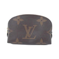Louis Vuitton Marron Coated Canvas Pouch (Pre-Owned)