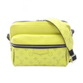 Louis Vuitton Jaune Yellow Coated Canvas Leather Shoulder Bag (Pre-Owned)