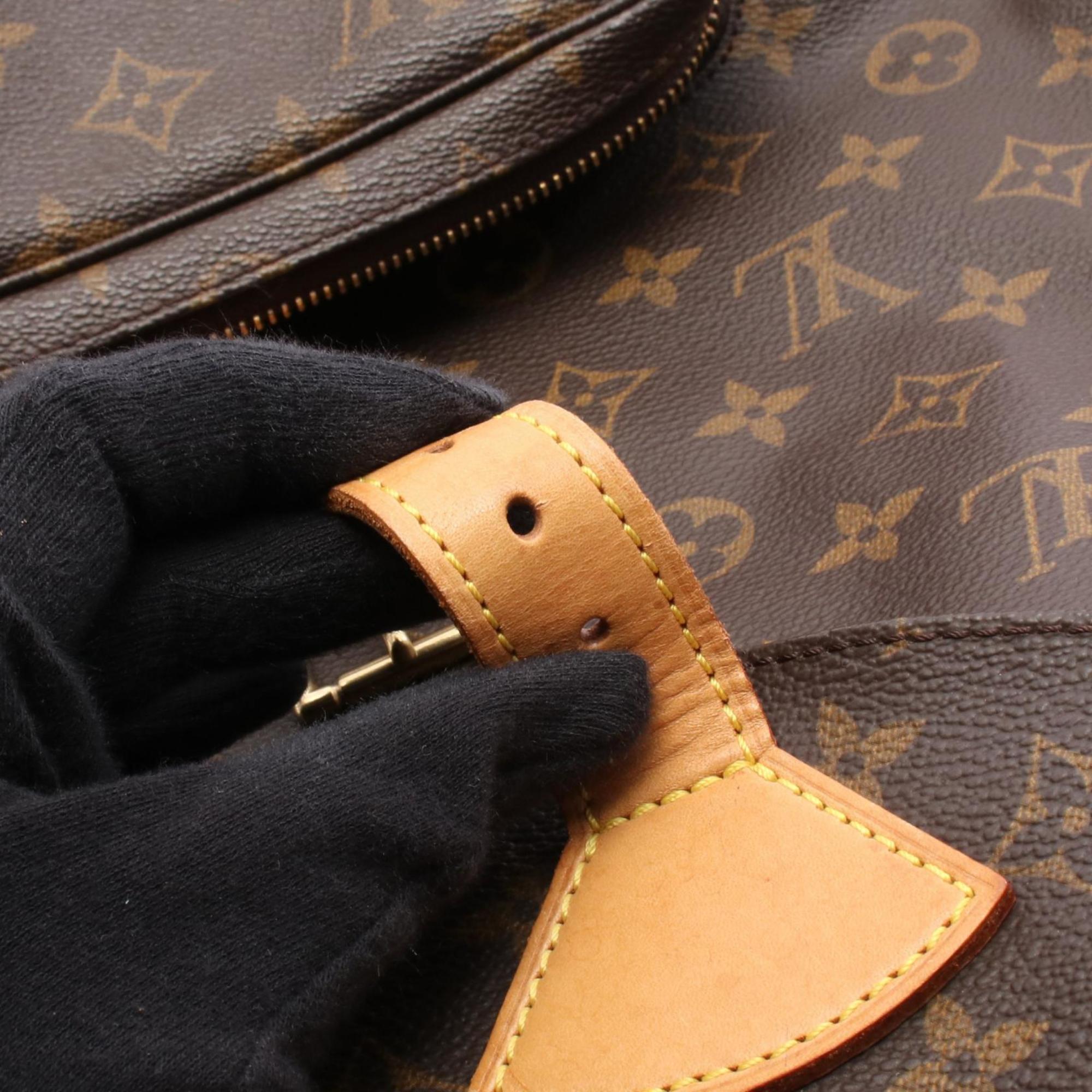 Louis Vuitton Brown Monogram Coated Canvas Backpack (Pre-Owned)