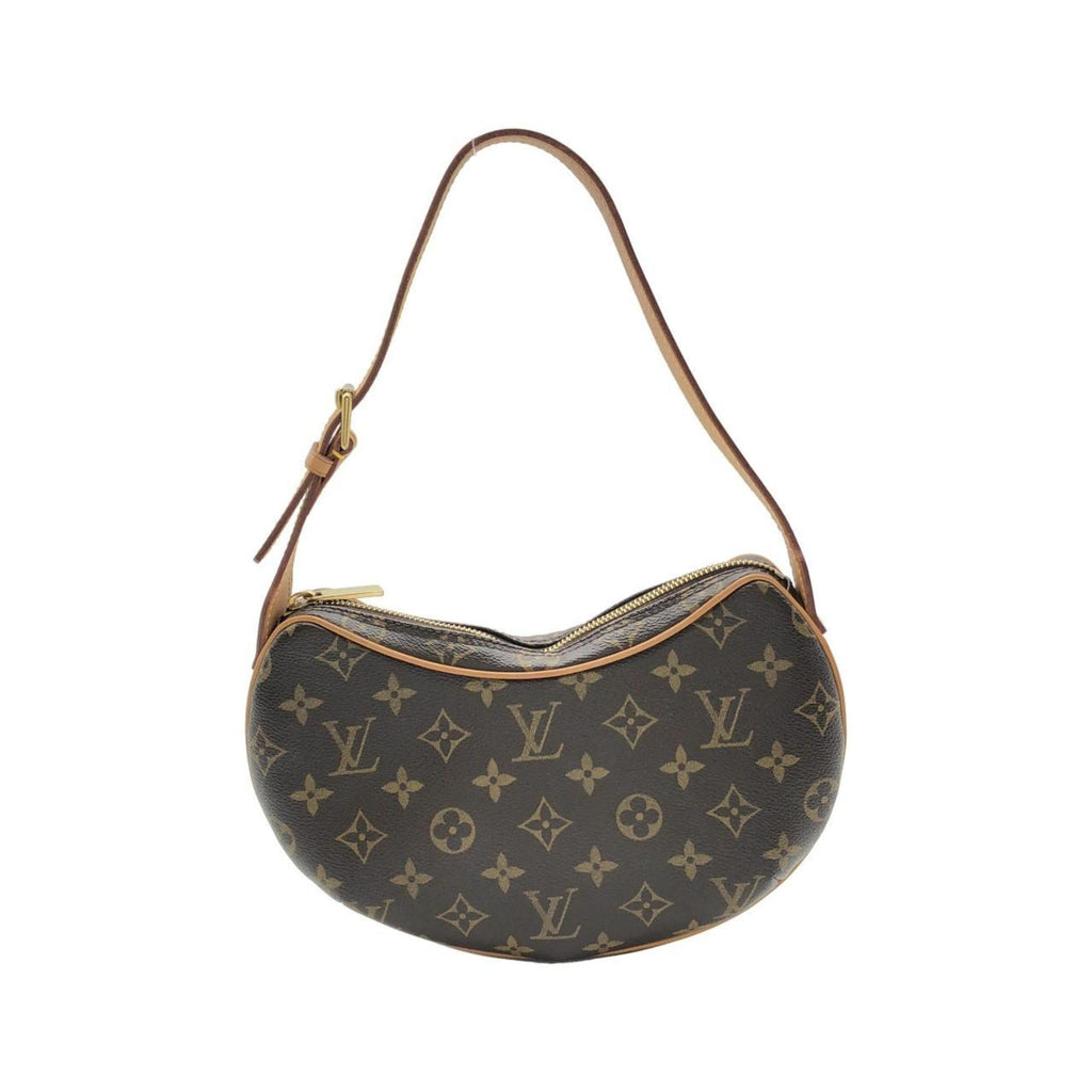 Louis Vuitton Marron Coated Canvas Pochette Shoulder Bag (Pre-Owned)