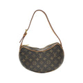 Louis Vuitton Marron Coated Canvas Pochette Shoulder Bag (Pre-Owned)