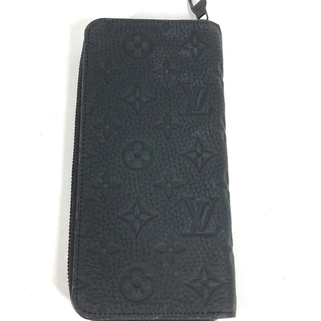 Louis Vuitton Monogram Black Monogram Noir Monogram Long Bill Wallet (Bi-Fold) (Pre-Owned)
