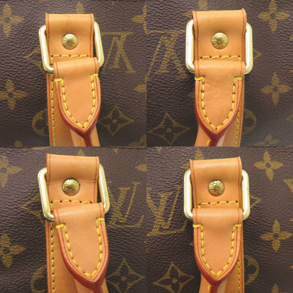Louis Vuitton Brown Monogram Canvas Boston Bag (Pre-Owned)