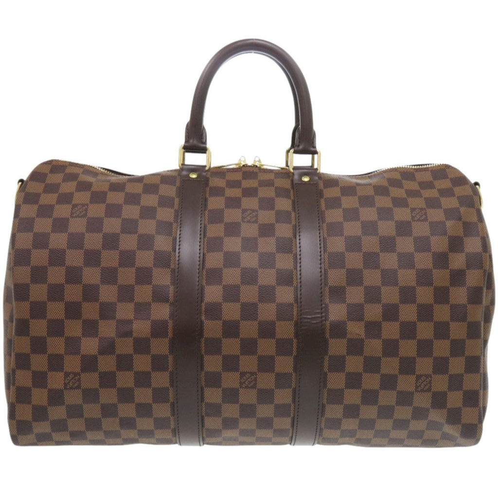 Louis Vuitton Brown Damier Canvas Boston Bag (Pre-Owned)