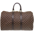 Louis Vuitton Brown Damier Canvas Boston Bag (Pre-Owned)