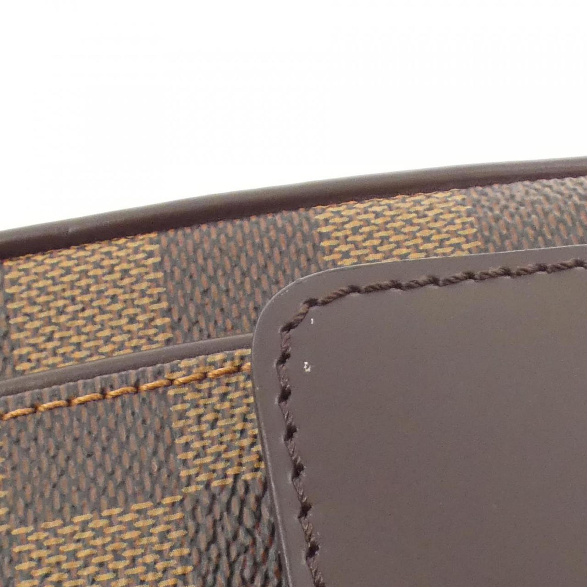 Louis Vuitton Ebene Coated Canvas Shoulder Bag (Pre-Owned)