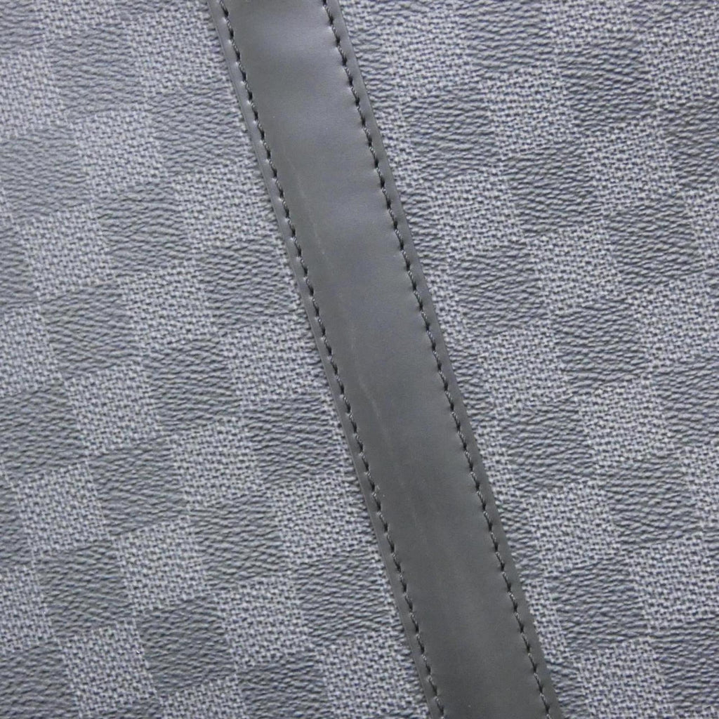 Louis Vuitton Dark Gray Graphite Coated Canvas Handbag (Pre-Owned)