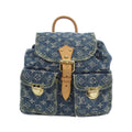 Louis Vuitton Blue Denim Backpack (Pre-Owned)