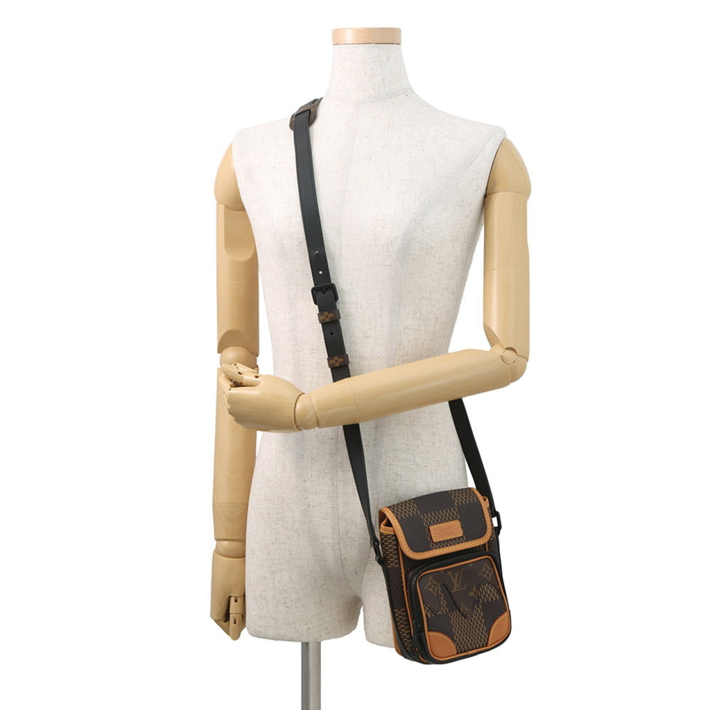 Louis Vuitton Black Damier Canvas Monogram Noir Monogram Shoulder Bag (Pre-Owned)