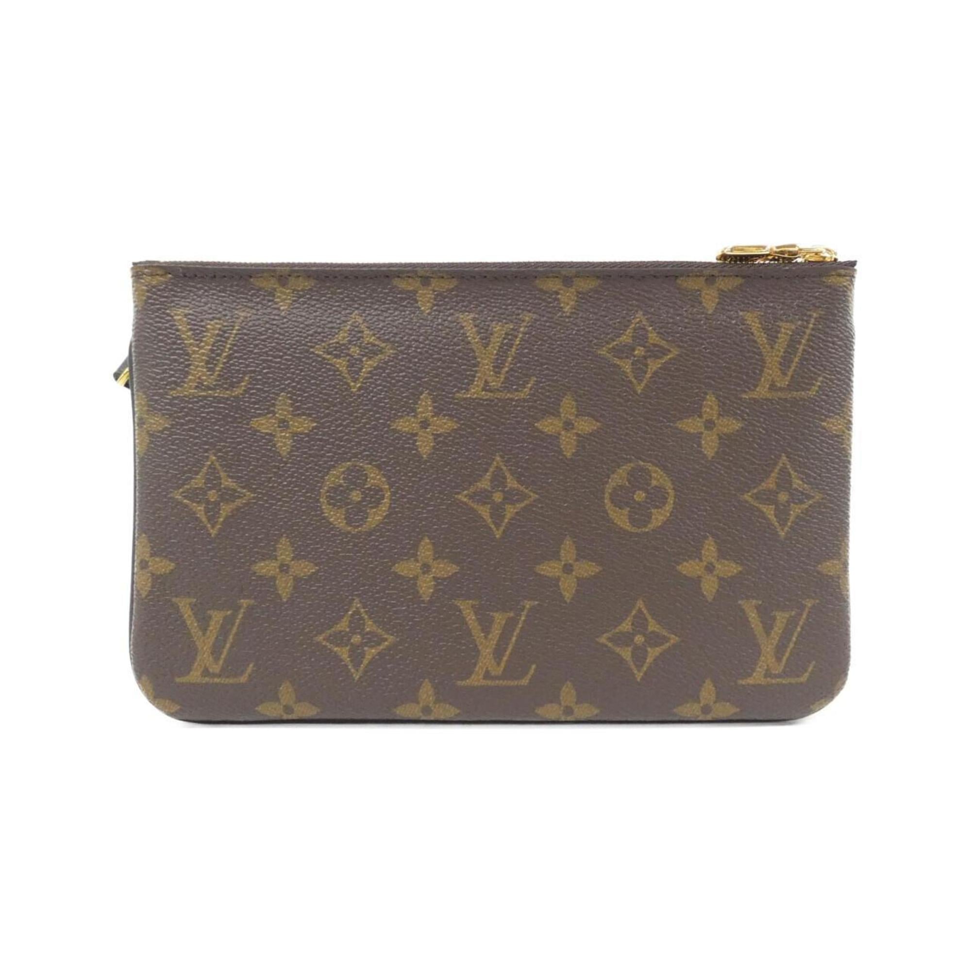 Louis Vuitton Monogram Marron Monogram Monogram Pochette Shoulder Bag (Pre-Owned)