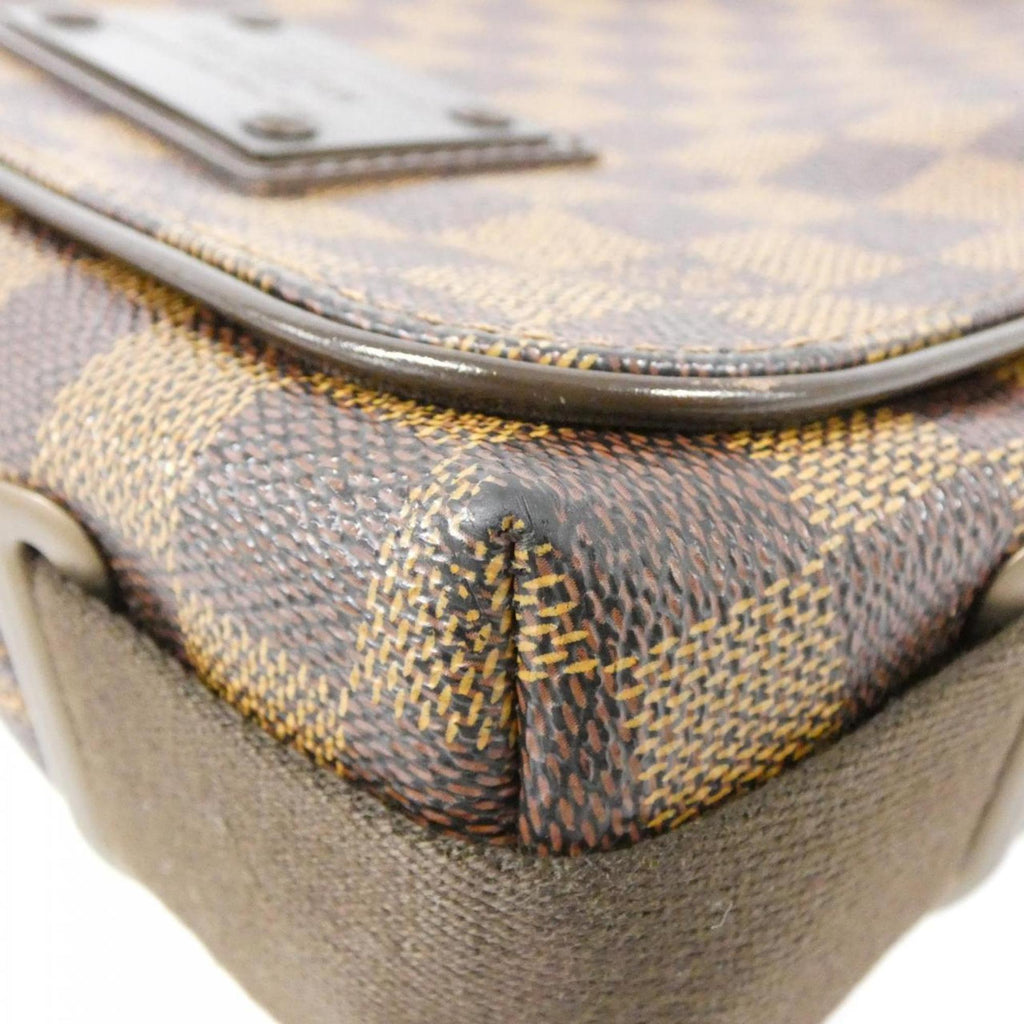 Louis Vuitton Ebene Coated Canvas Shoulder Bag (Pre-Owned)