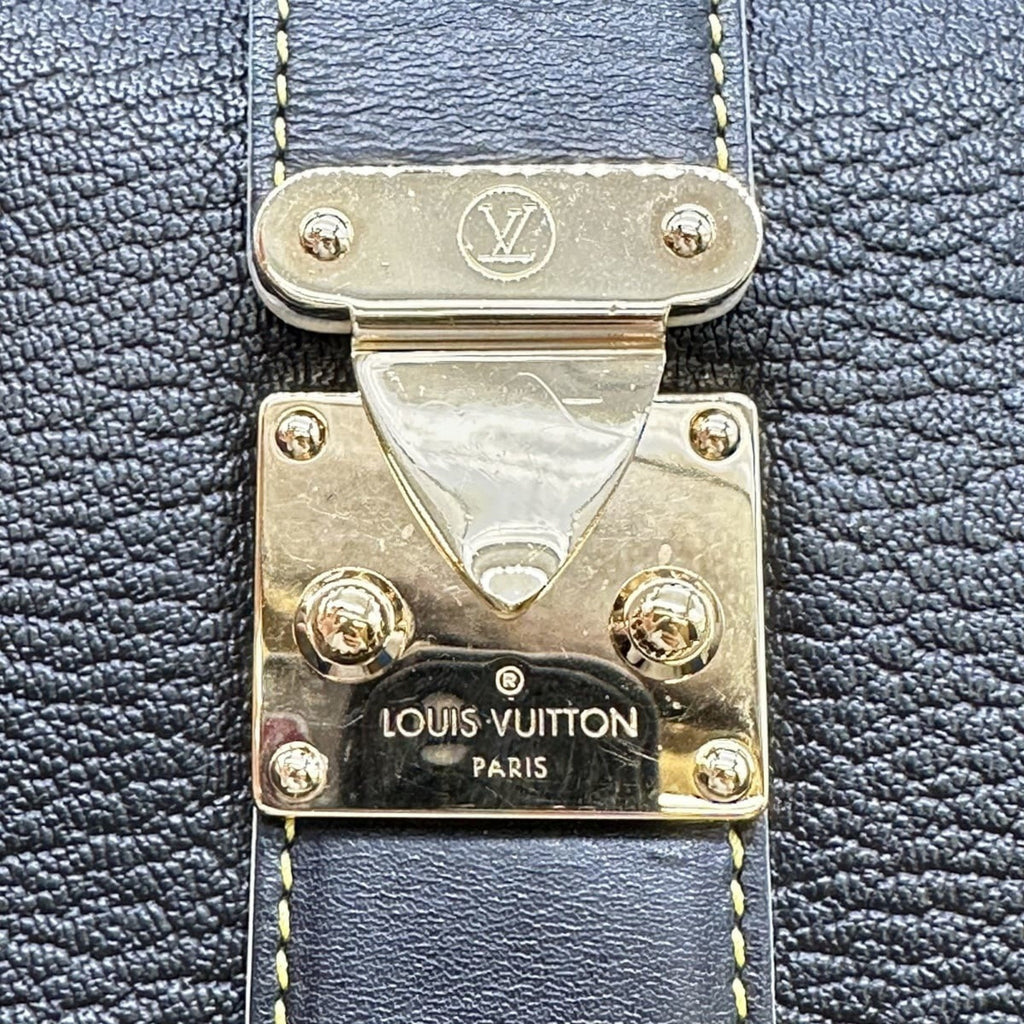 Louis Vuitton Black Suhali Leather Handbag (Pre-Owned)