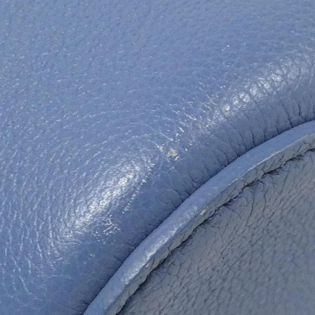 Louis Vuitton Blue Jean Leather Shoulder Bag (Pre-Owned)