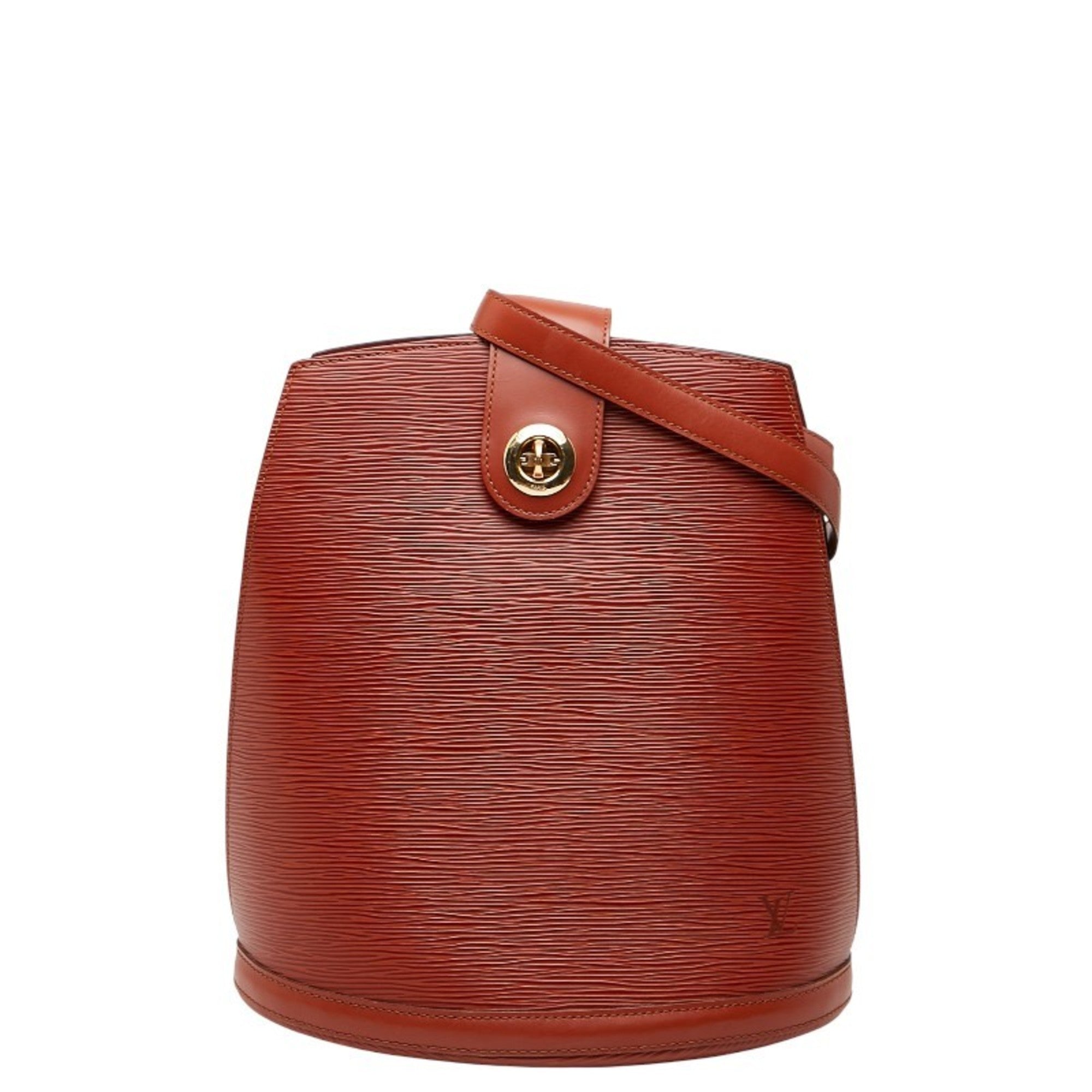 Louis Vuitton Kenyan Brown Leather Shoulder Bag (Pre-Owned)