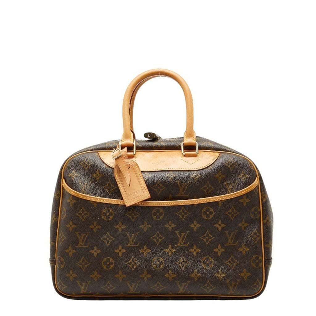 Louis Vuitton Brown Pvc Leather Handbag (Pre-Owned)