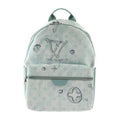 Louis Vuitton Light Blue Pvc Leather Backpack Handbag (Pre-Owned)