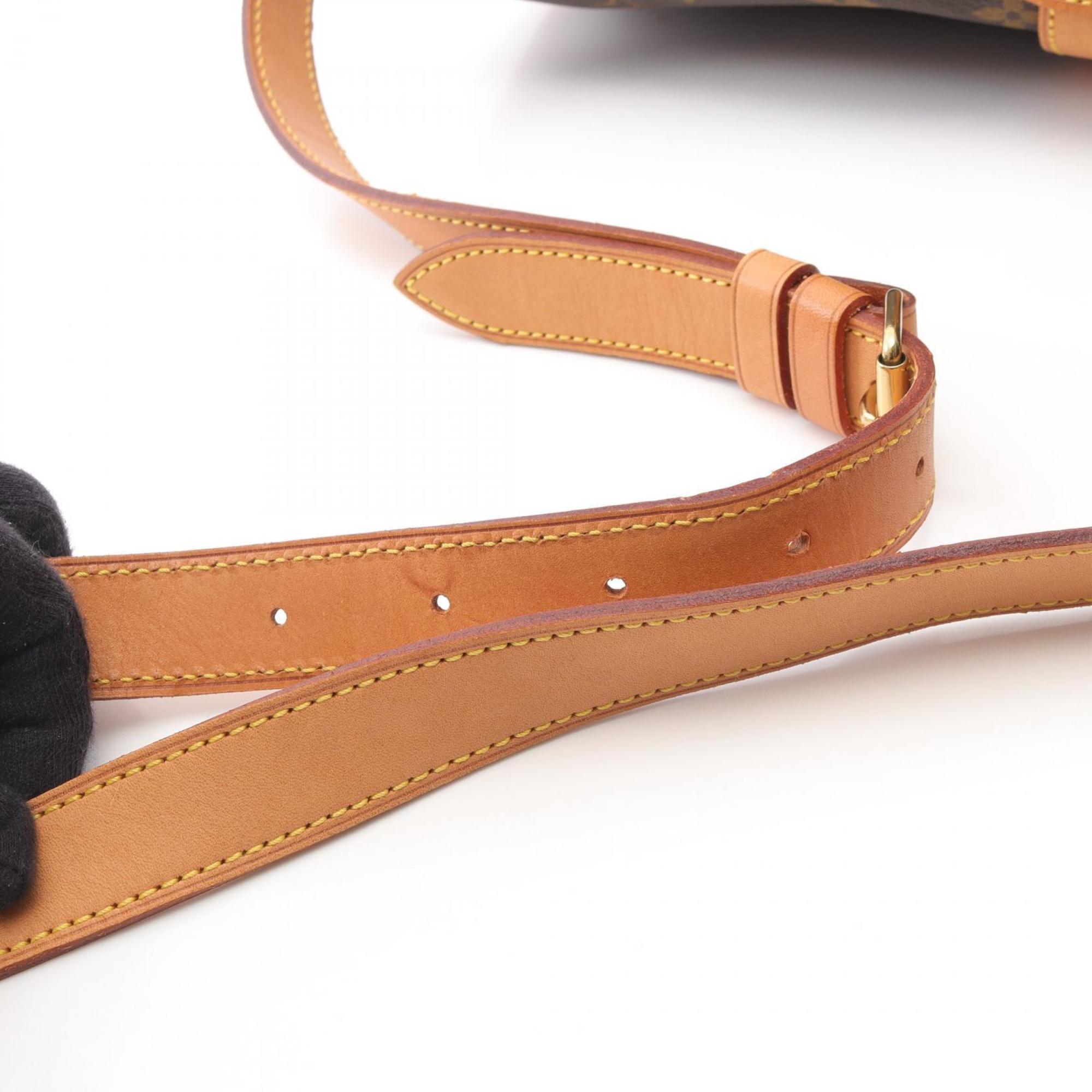 Louis Vuitton Brown Monogram Coated Canvas Pvc Leather Shoulder Bag (Pre-Owned)