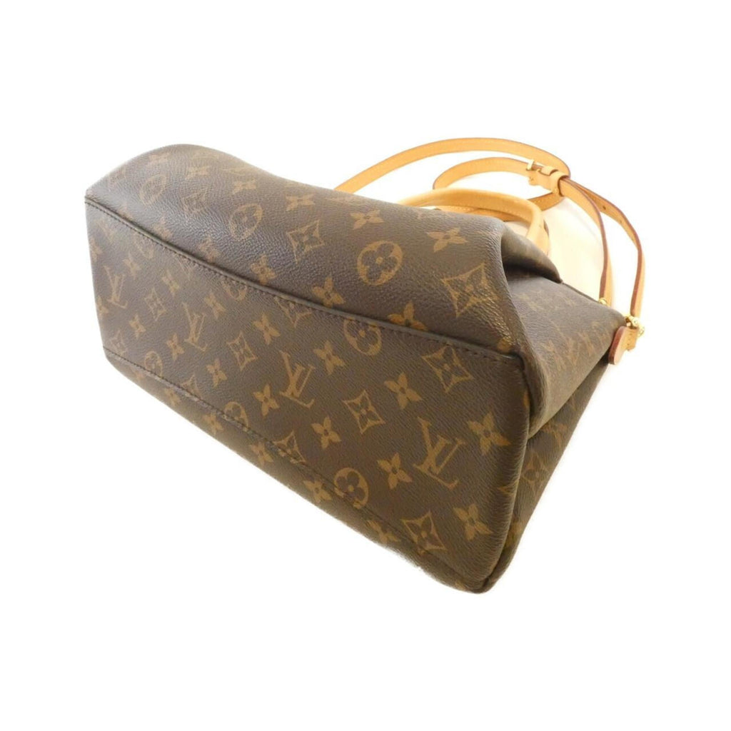 Louis Vuitton Marron Coated Canvas Handbag (Pre-Owned)