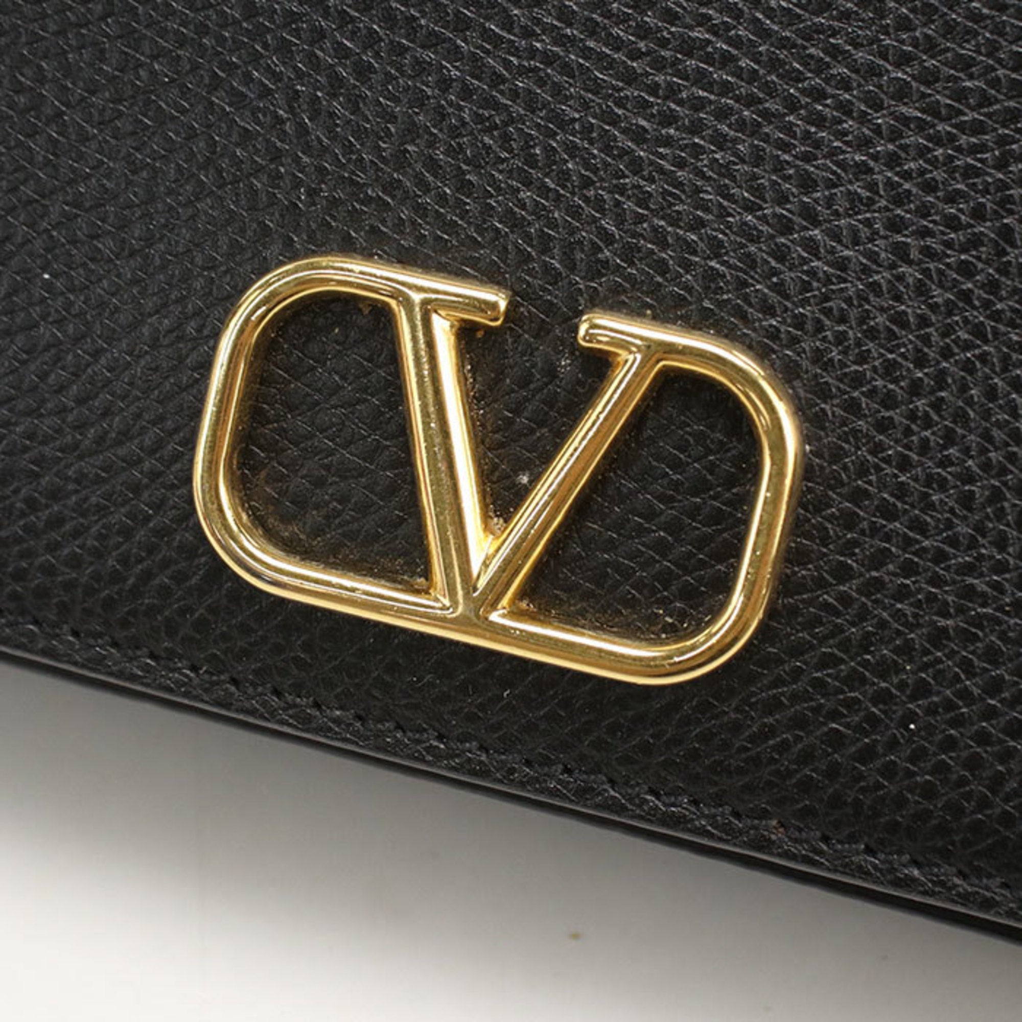 VLogo Signature Wallet on Chain Leather