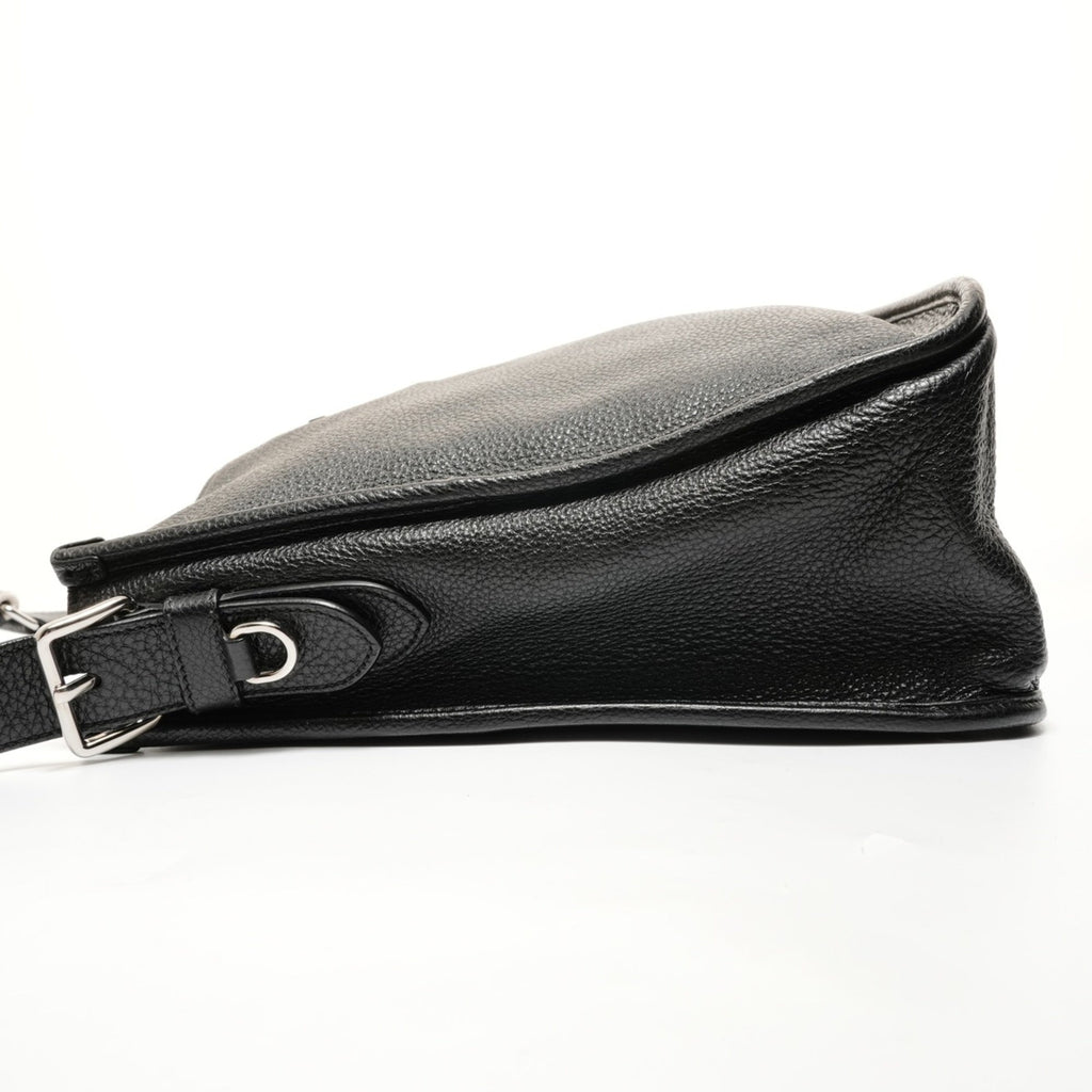 Logo Strap Hobo Leather Medium