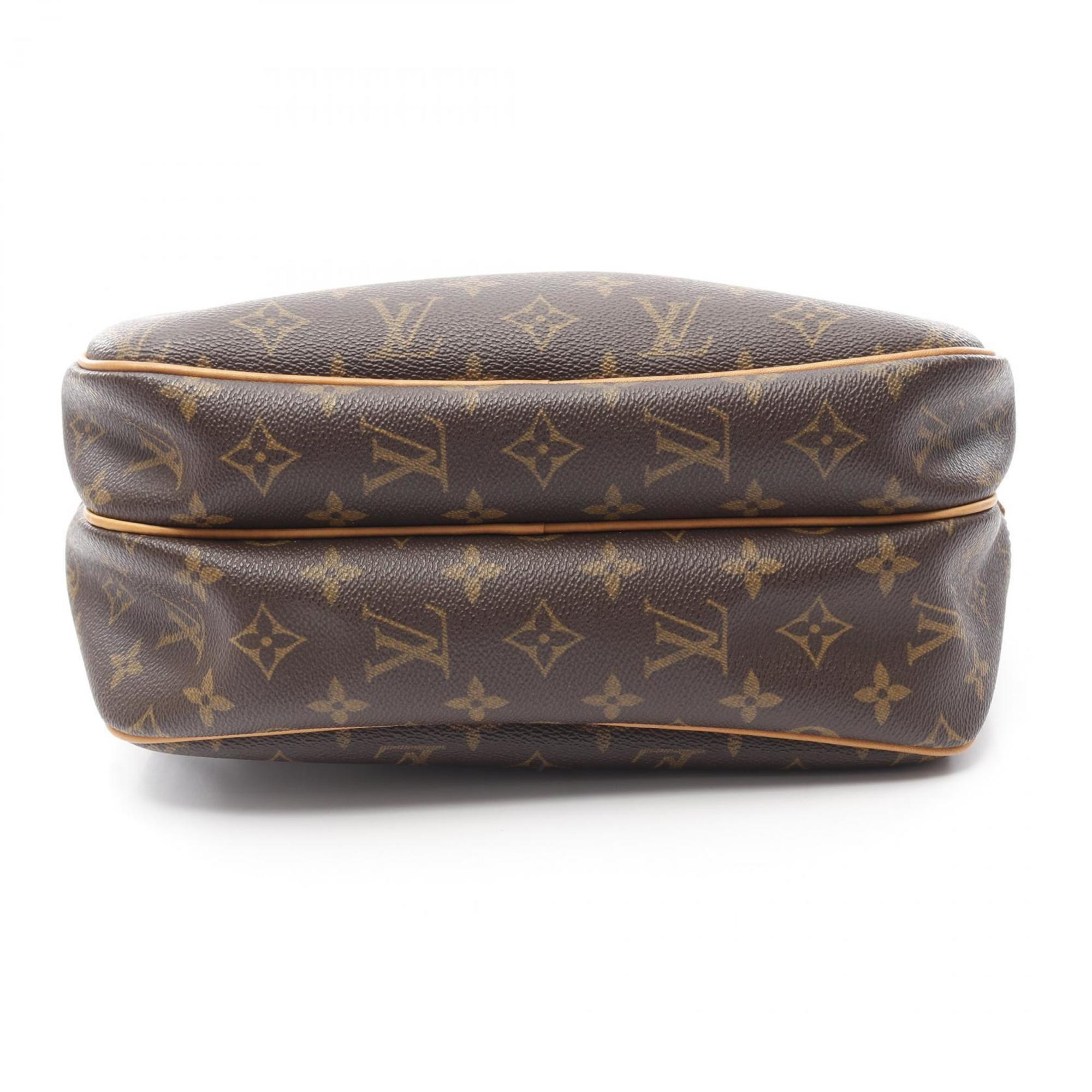Louis Vuitton Brown Monogram Coated Canvas Shoulder Bag (Pre-Owned)