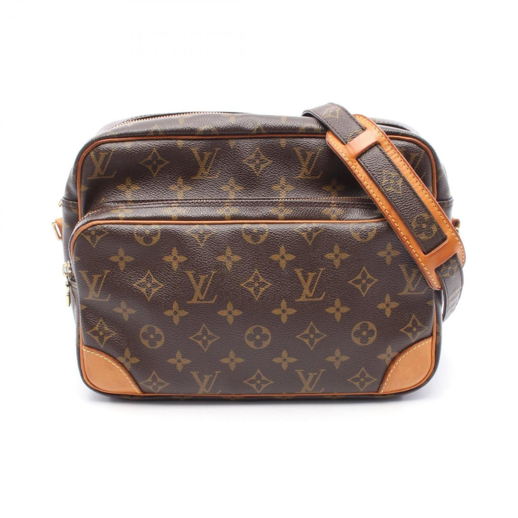 Louis Vuitton Brown Monogram Pvc Coated Canvas Leather Shoulder Bag (Pre-Owned)