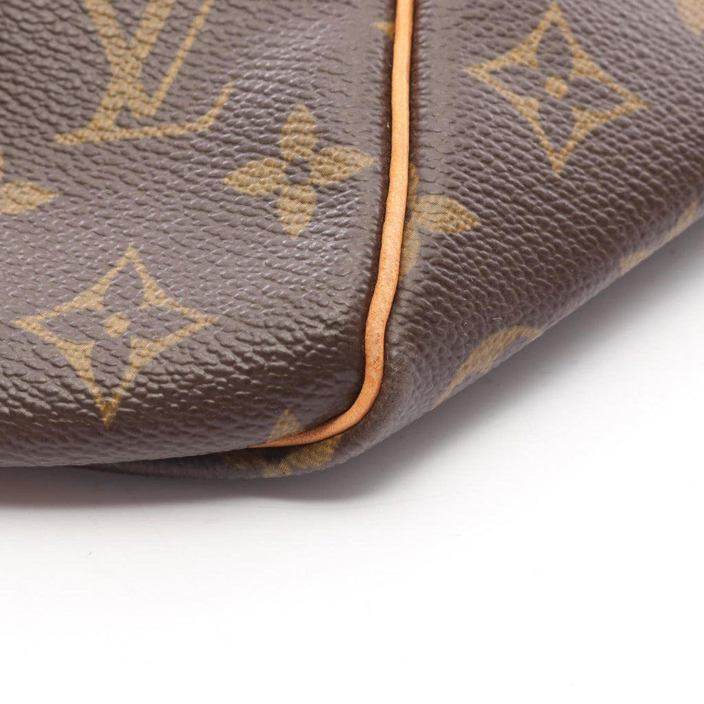 Louis Vuitton Brown Coated Canvas Pvc Monogram Leather Boston Bag (Pre-Owned)