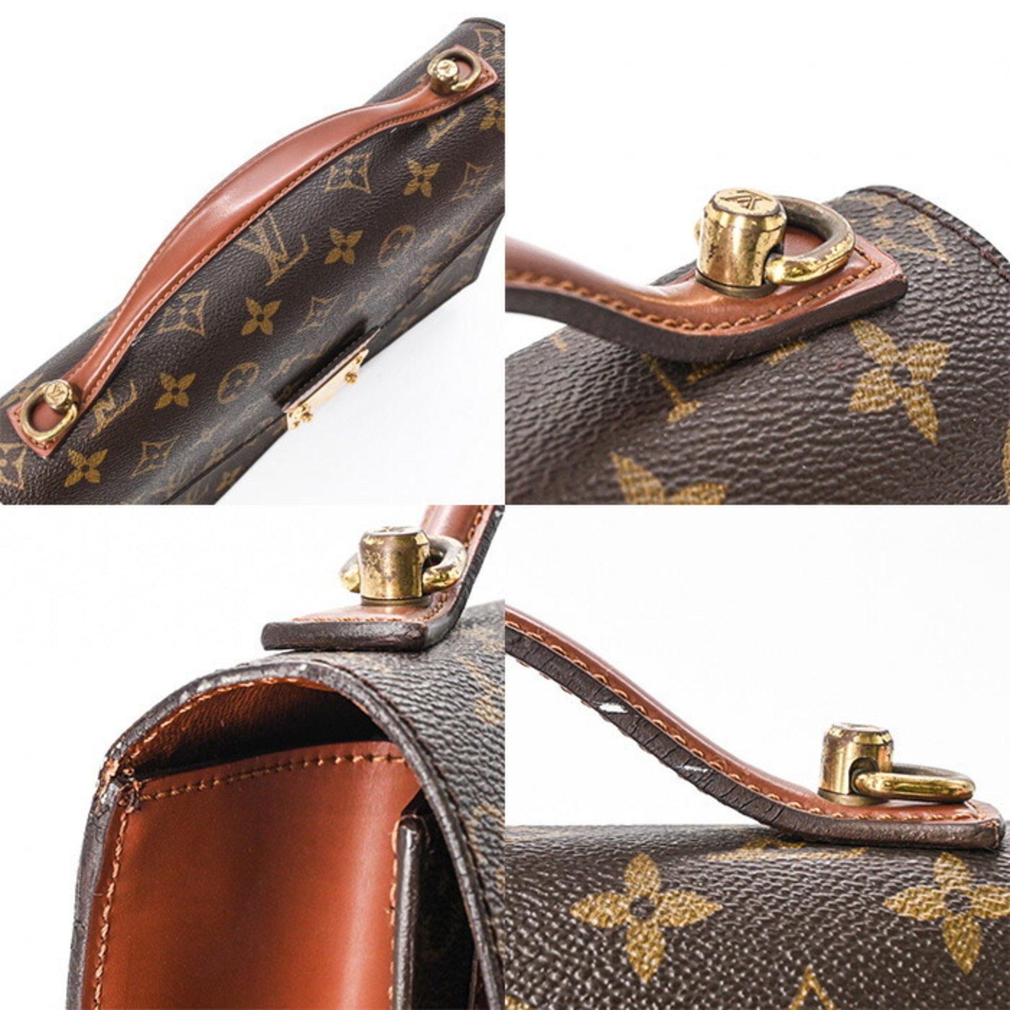 Louis Vuitton Monogram Brown Monogram Pvc Handbag (Pre-Owned)