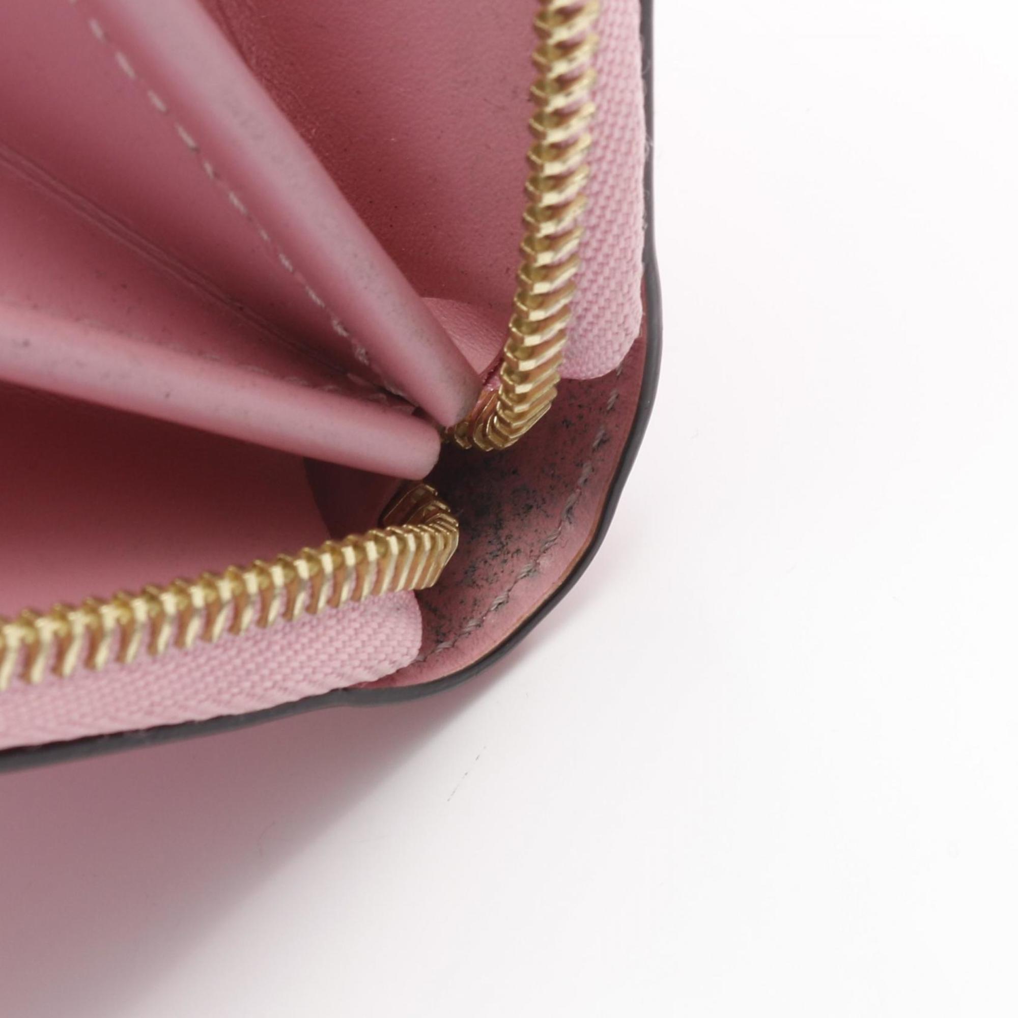Louis Vuitton Pink Vernis Patent Leather Long Wallet (Bi-Fold) (Pre-Owned)