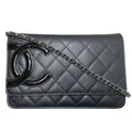Cambon Wallet on Chain Quilted Leather