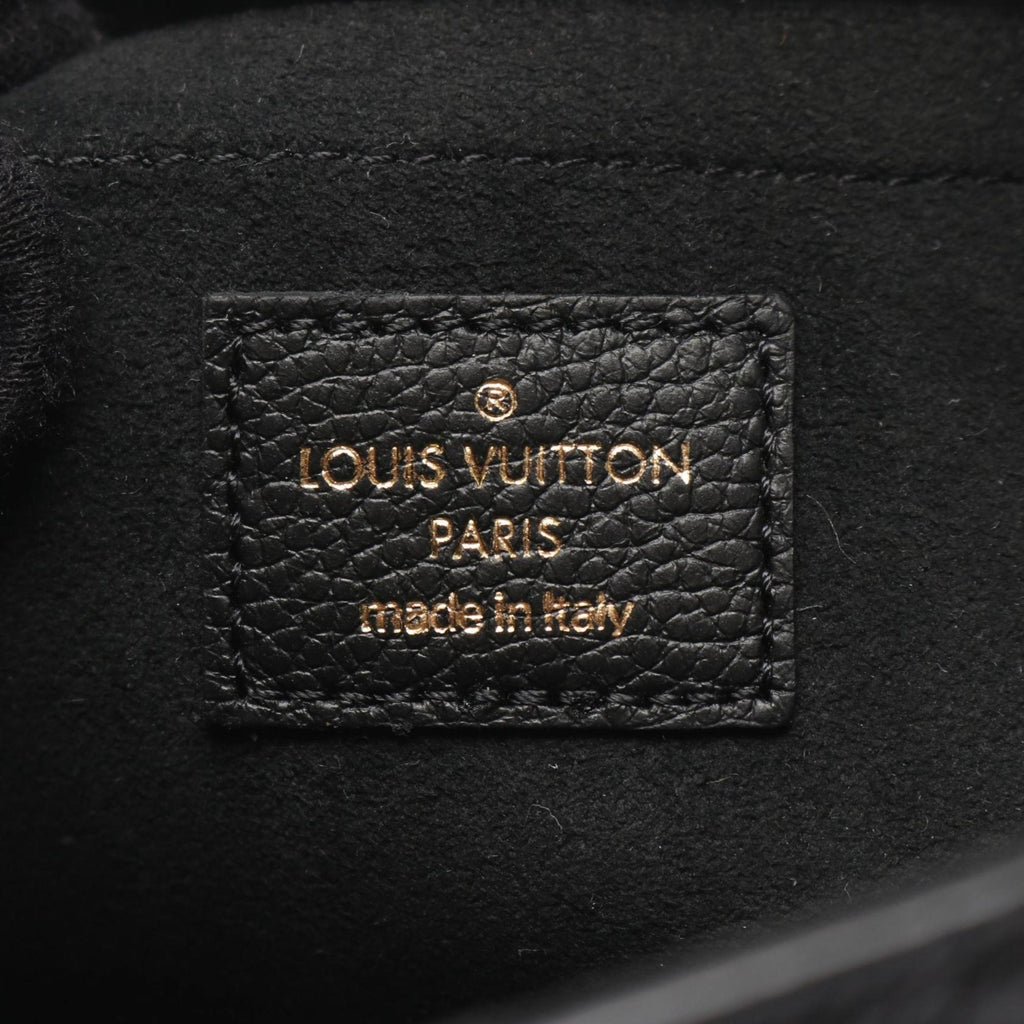 Louis Vuitton Black Noir Monogram Empreinte Pochette Shoulder Bag (Pre-Owned)